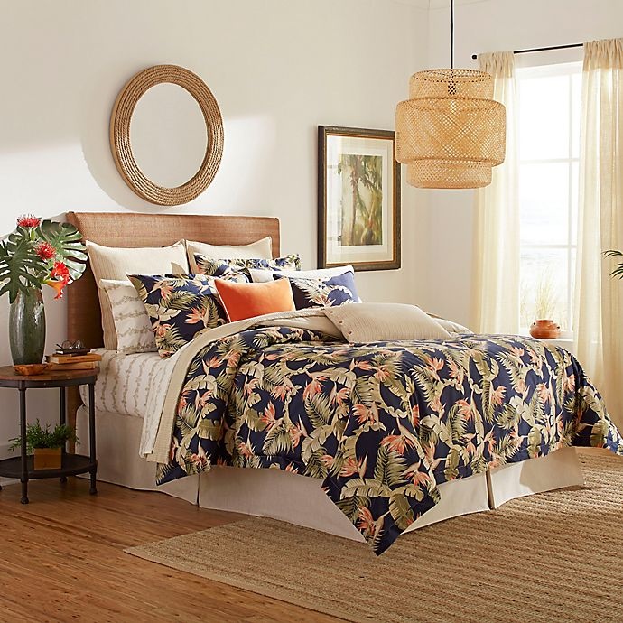 slide 4 of 4, Tommy Bahama San Jacinto Throw Pillow - Persimmon, 1 ct