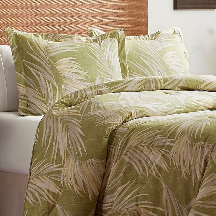 slide 4 of 5, Tommy Bahama Canyon Palms Queen Comforter Set - Green, 4 ct