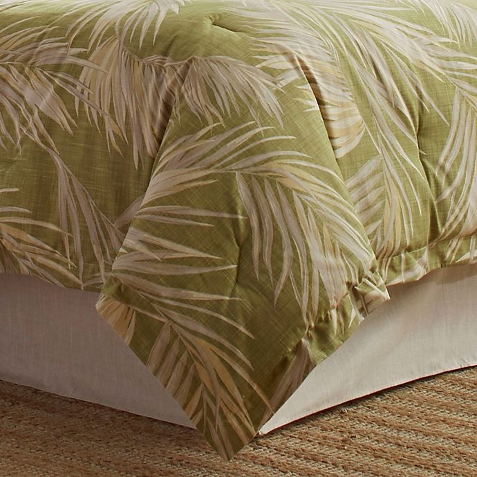 slide 5 of 5, Tommy Bahama Canyon Palms Queen Comforter Set - Green, 4 ct