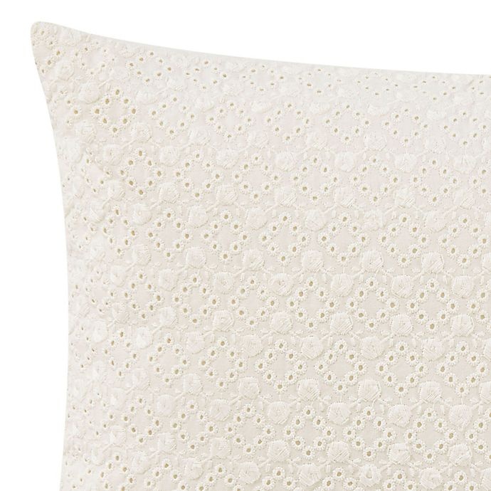 slide 2 of 3, Tommy Bahama Coastal Eyelet Oblong Throw Pillow - Ivory, 1 ct