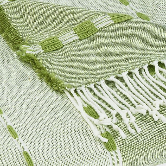 slide 3 of 3, Tommy Bahama Palms Sarong Throw Blanket - Green, 1 ct