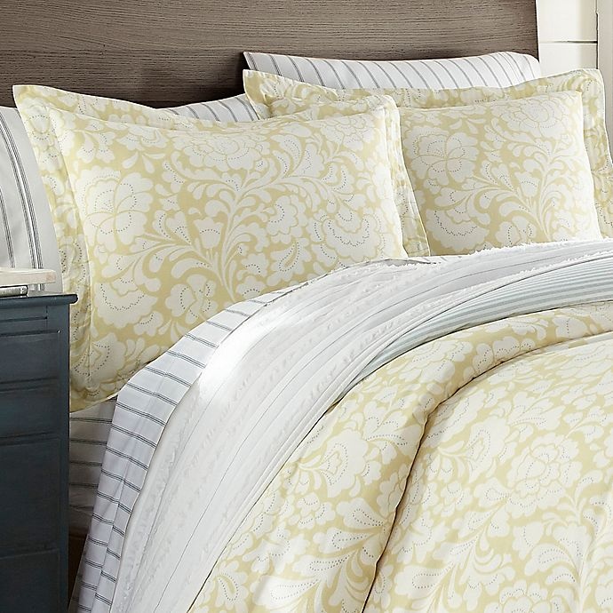 slide 4 of 5, Stone Cottage Day Lily Full/Queen Duvet Cover Set - Buttercup, 3 ct