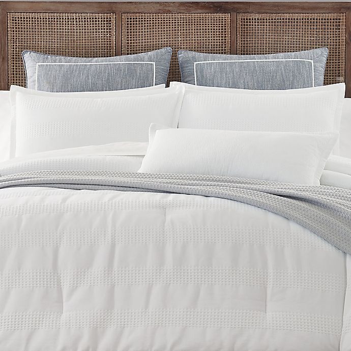 slide 3 of 6, Nautica Hampton Full/Queen Comforter Set - White, 1 ct