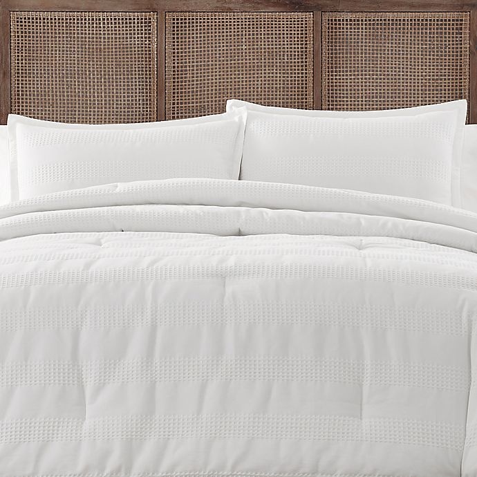 slide 4 of 6, Nautica Hampton Full/Queen Comforter Set - White, 1 ct