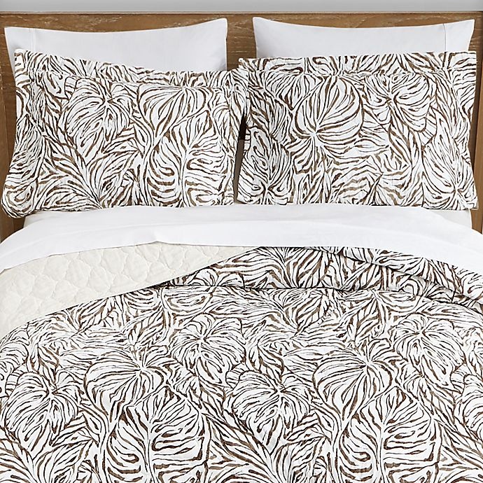 slide 3 of 6, Tommy Bahama Kenya Twin Quilt Set - Cocoa, 1 ct