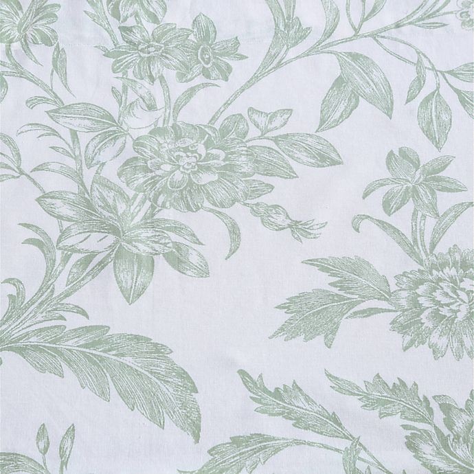 slide 3 of 3, Laura Ashley Natalie Tie Up Designer Valance - Sage Green, 1 ct