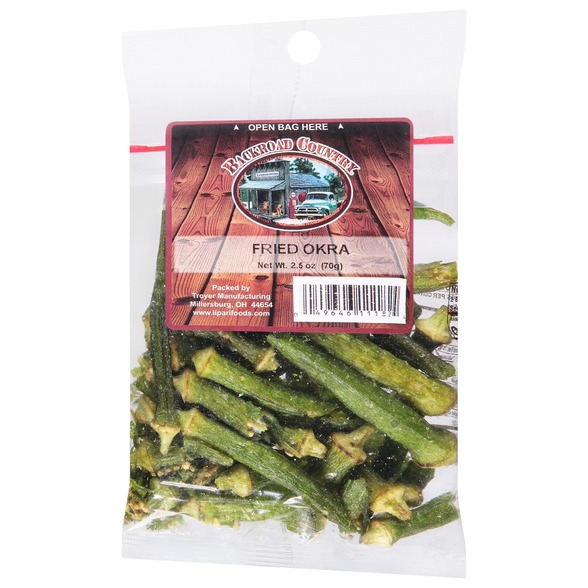 slide 8 of 12, Backroad Country Fried Okra 2.5 oz, 2.50 oz