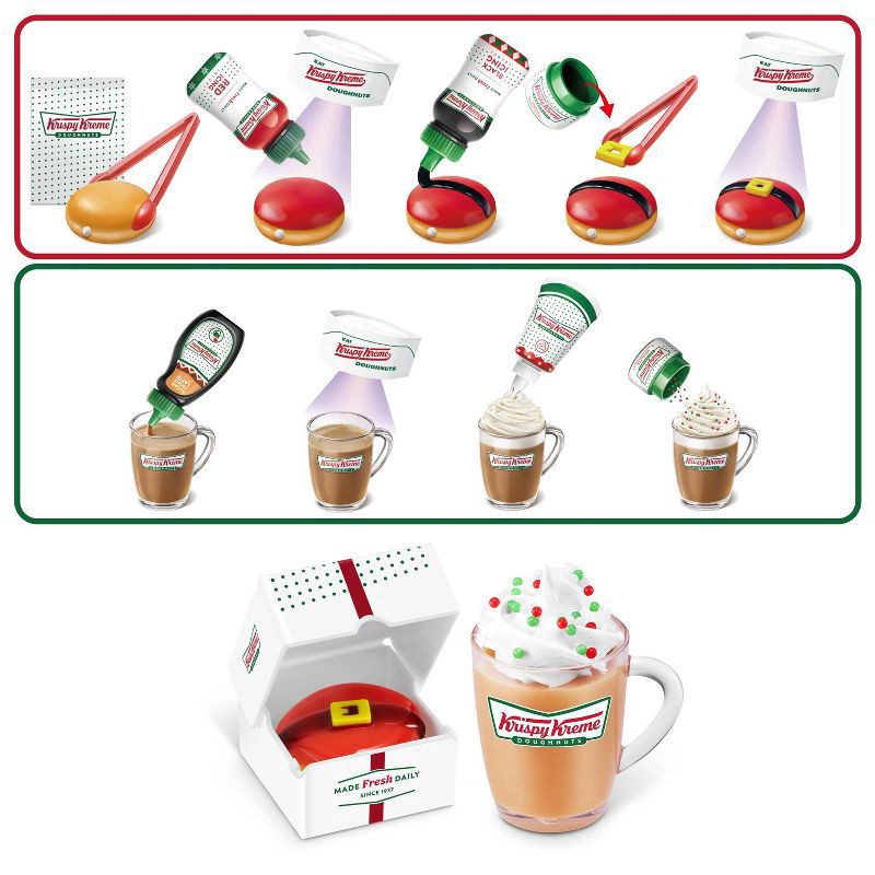 slide 9 of 10, Mini Brands Krispy Kreme Christmas Series 1, 1 ct