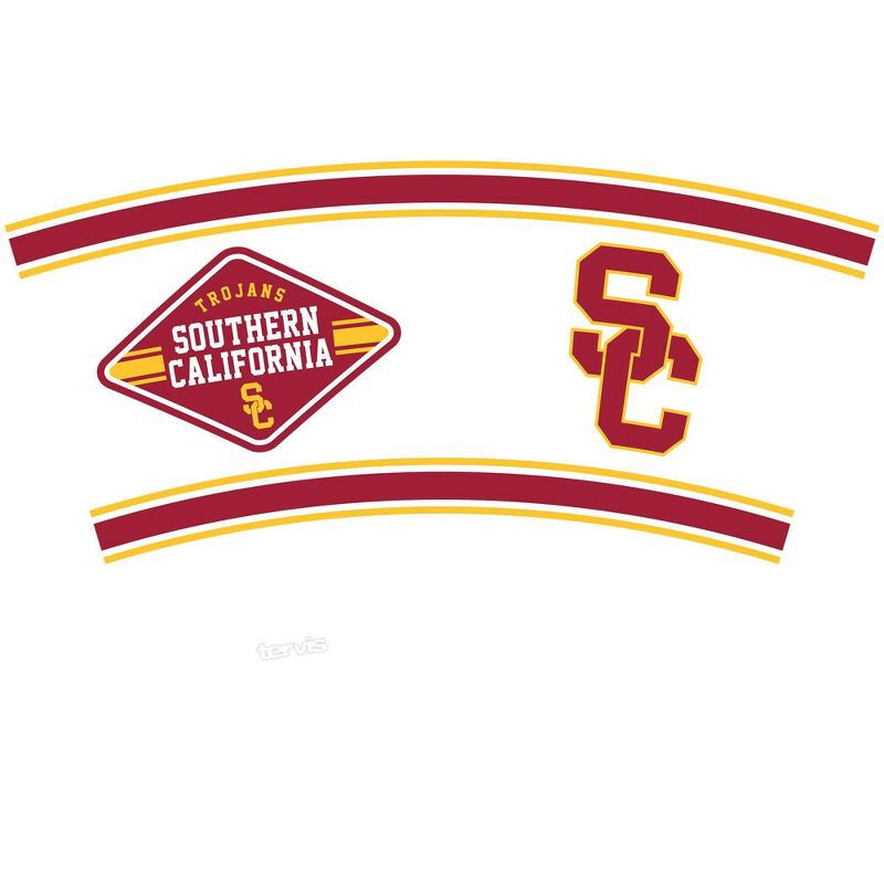 slide 2 of 3, NCAA USC Trojans 24oz First String Classic Tumbler: BPA-Free Plastic Drinkware, 24 oz