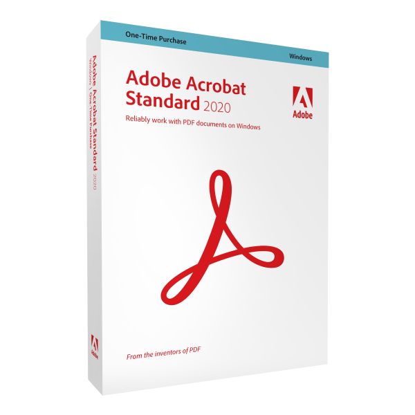 slide 2 of 2, Adobe Acrobat Standard 2020, Windows, Disc, 1 ct