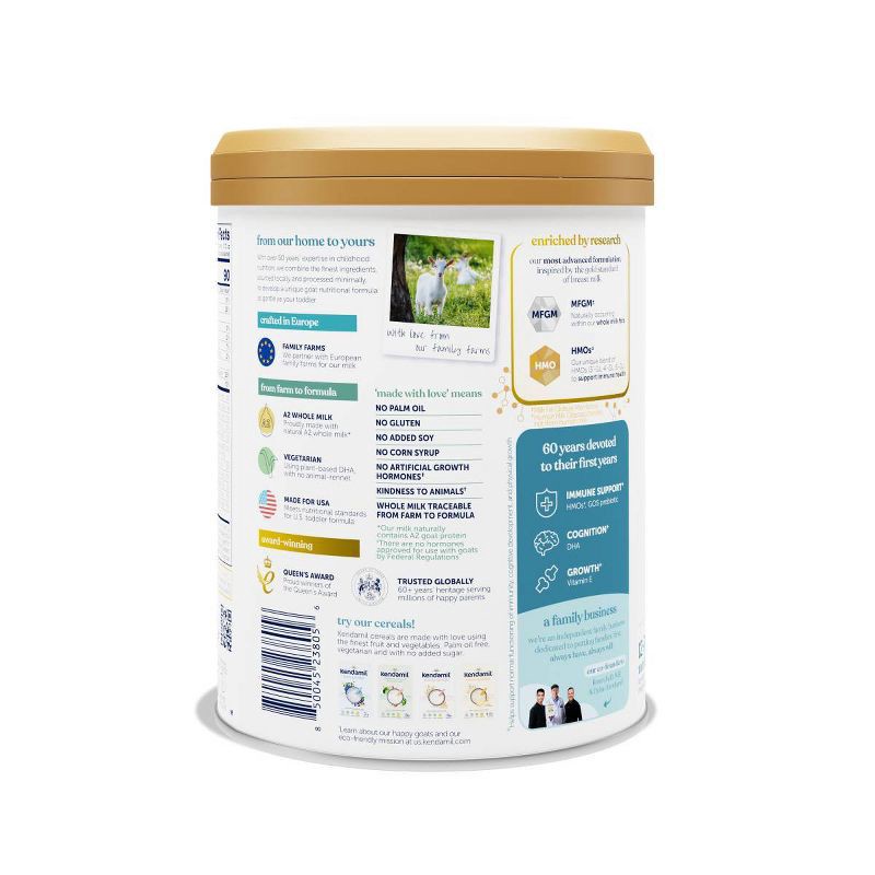 slide 3 of 7, Kendamil Goat Toddler Drink Powder Formula - 28.2oz, 28.2 oz