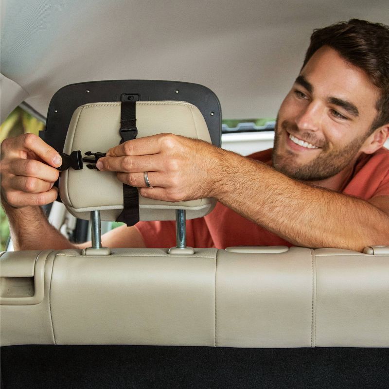 slide 5 of 7, Munchkin Brica Night Light Baby In Sight Pivot Car Mirror, 1 ct