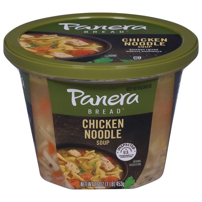 slide 1 of 9, Panera Bread Chicken Noodle Soup - 16oz, 16 oz