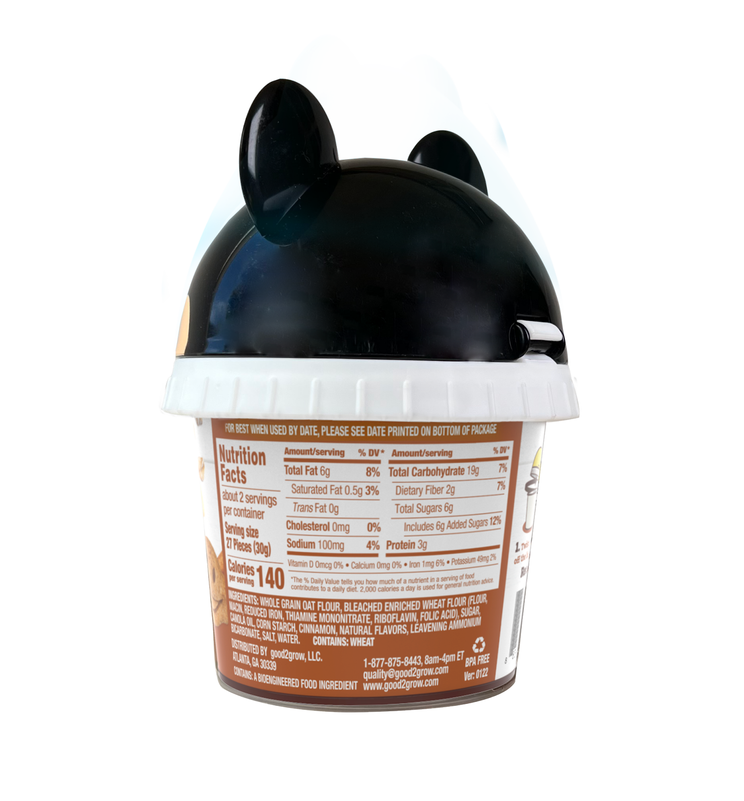 slide 3 of 3, good2grow Cinnamon Snackers 2.1 oz, 2.1 oz