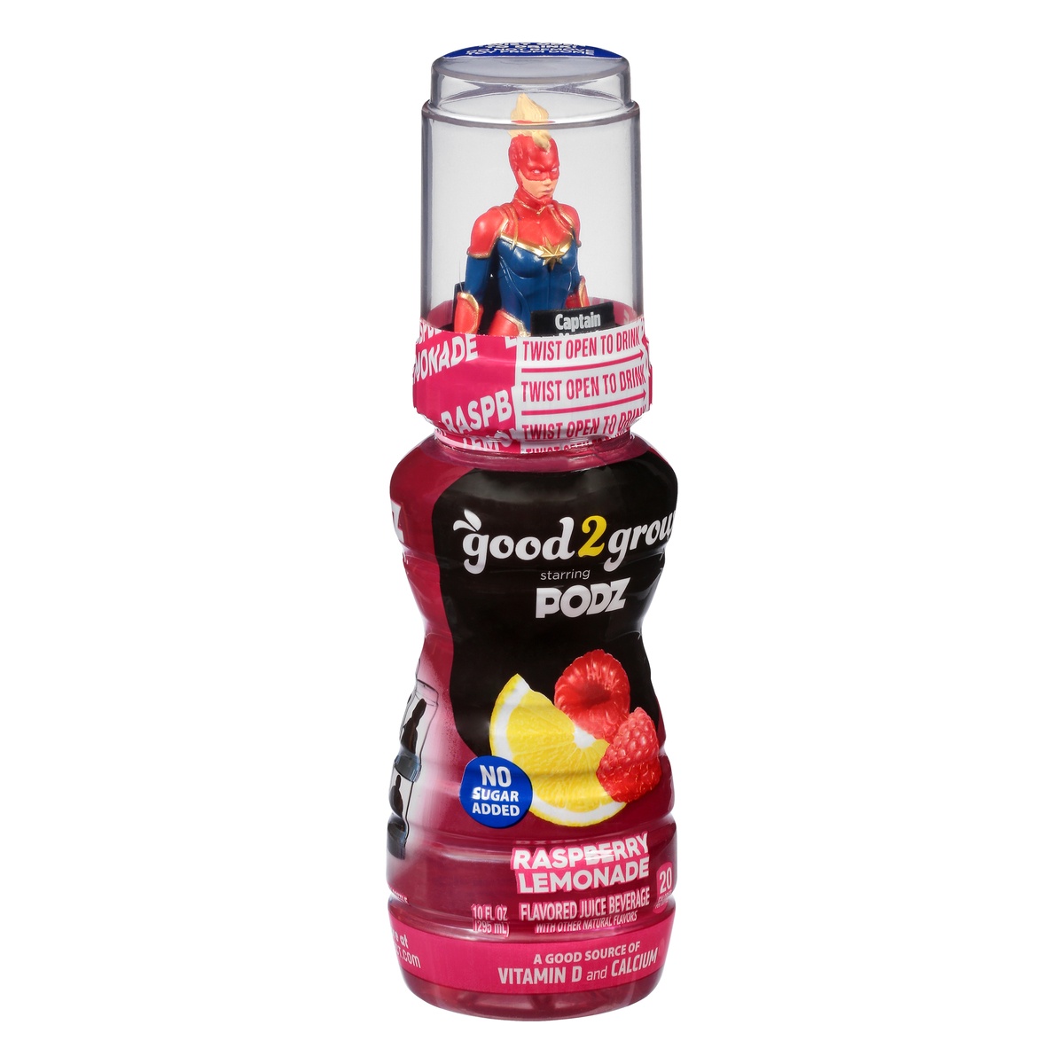 slide 6 of 10, Good2Grow Assorted Raspberry Lemonade Flavored Juice Beverage, 10 fl oz