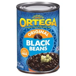 Ortega Original Black Beans, 15 oz