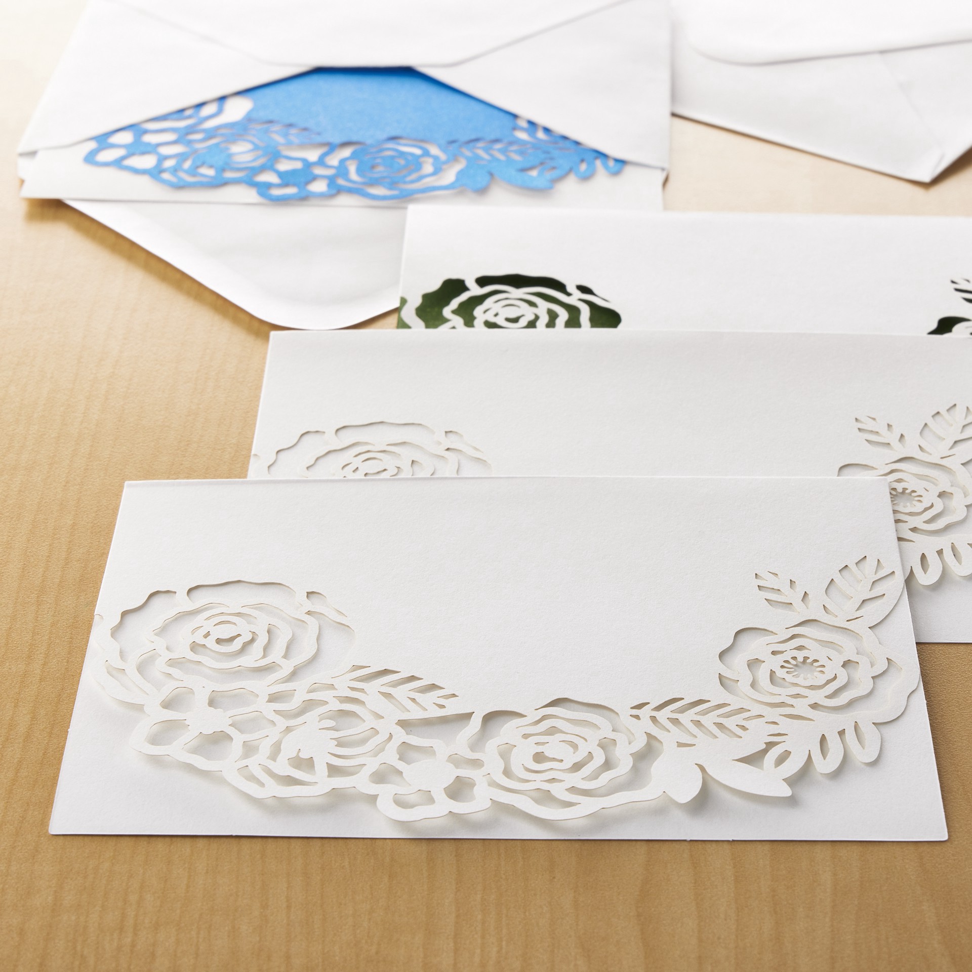 slide 2 of 5, Rose Cards & Envelopes By Recollections, 4.25" X 5.5", 4.25 in x 5.5 in