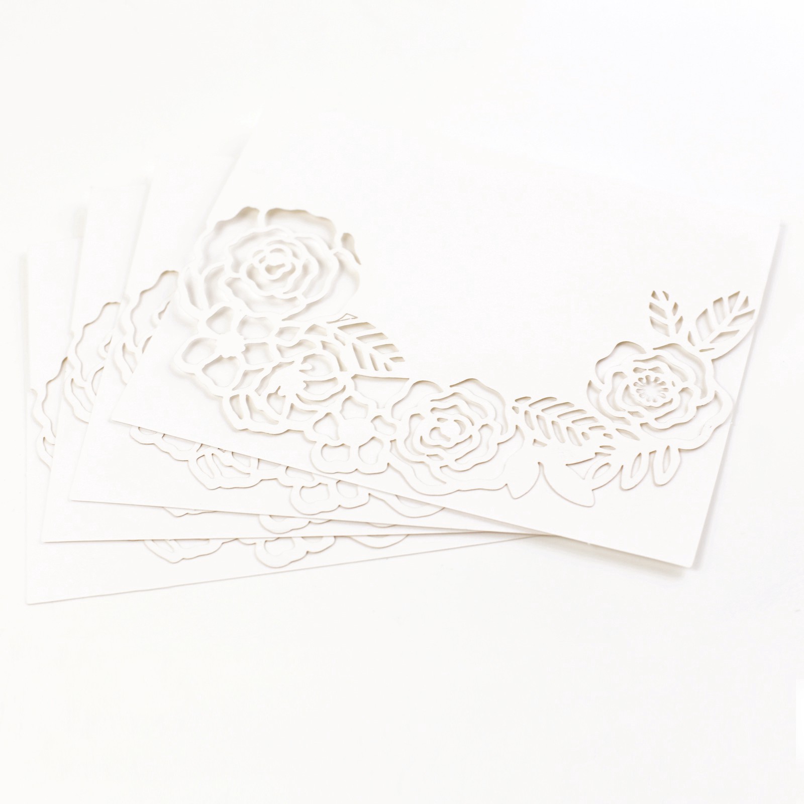 slide 4 of 5, Rose Cards & Envelopes By Recollections, 4.25" X 5.5", 4.25 in x 5.5 in