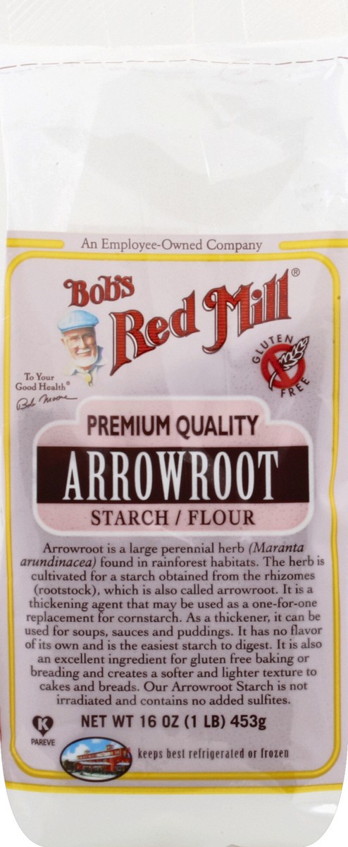 slide 1 of 6, Bob's Red Mill Arrow Root 16 oz, 16 oz