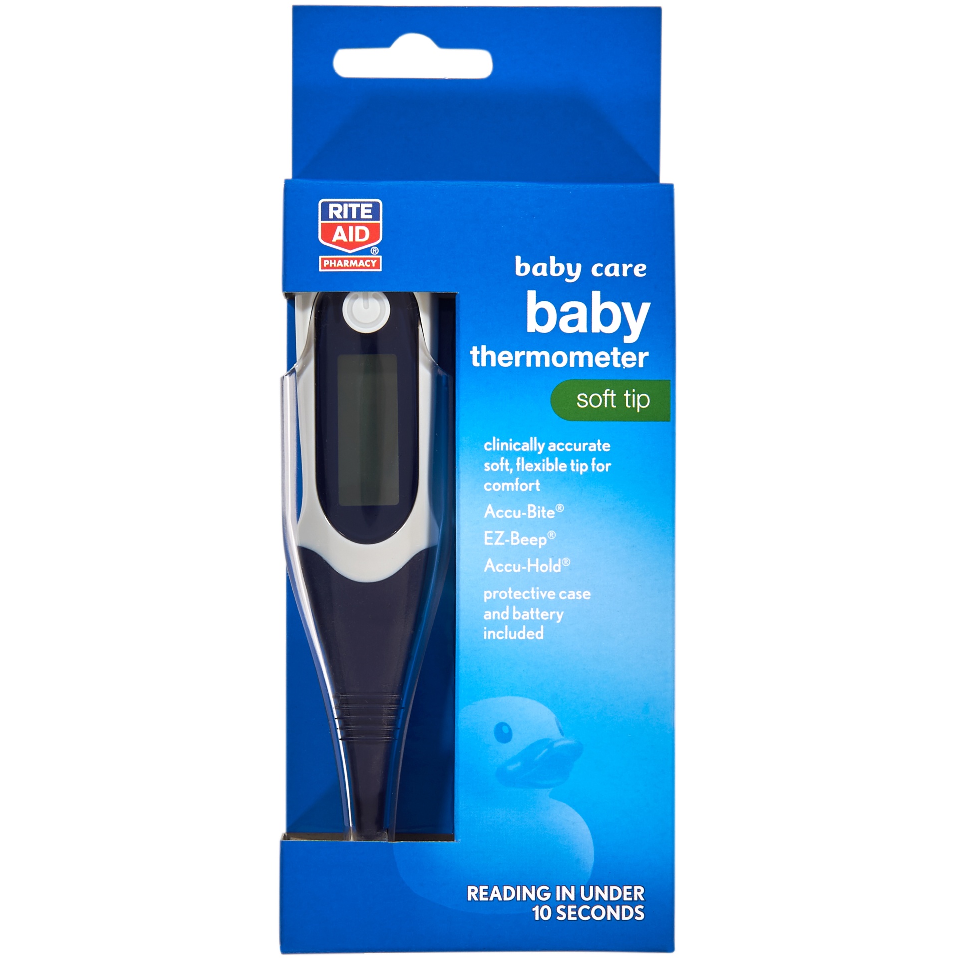 slide 1 of 3, Rite Aid Baby Care Baby Thermometer, 1 ct