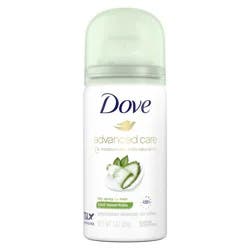 Dove Advanced Care Travel Sized Dry Spray Antiperspirant Deodorant Cool Essentials