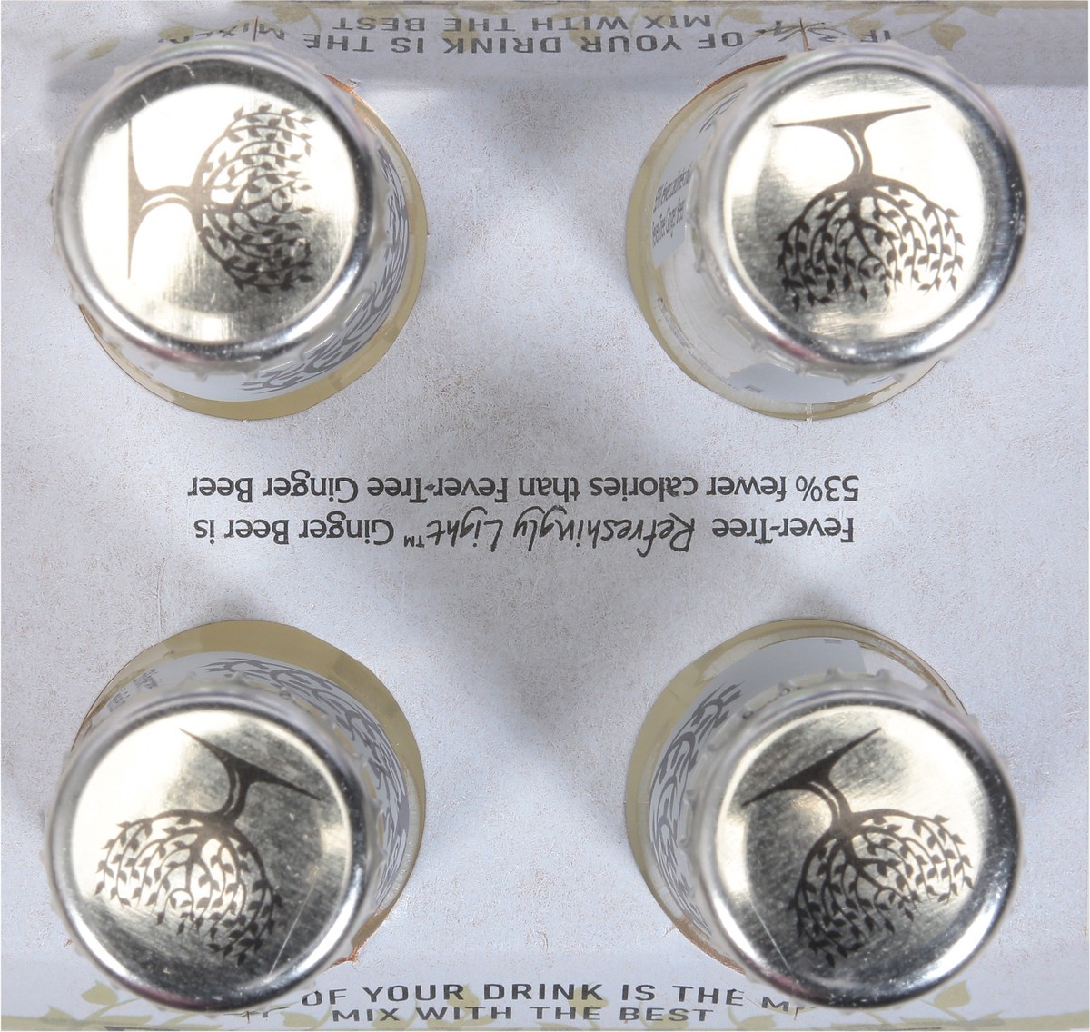 slide 4 of 9, Fever-Tree Premium Ginger Beer Light 4x200ml, 4 ct; 200 ml