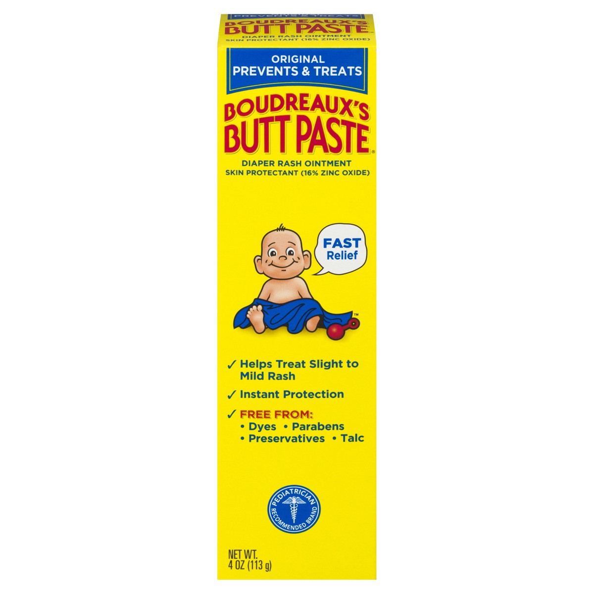 slide 1 of 9, Boudreaux's Paste Diaper Rash Ointment, 4 oz