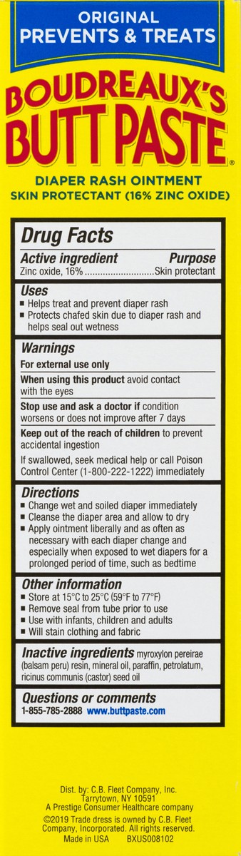 slide 8 of 9, Boudreaux's Paste Diaper Rash Ointment, 4 oz