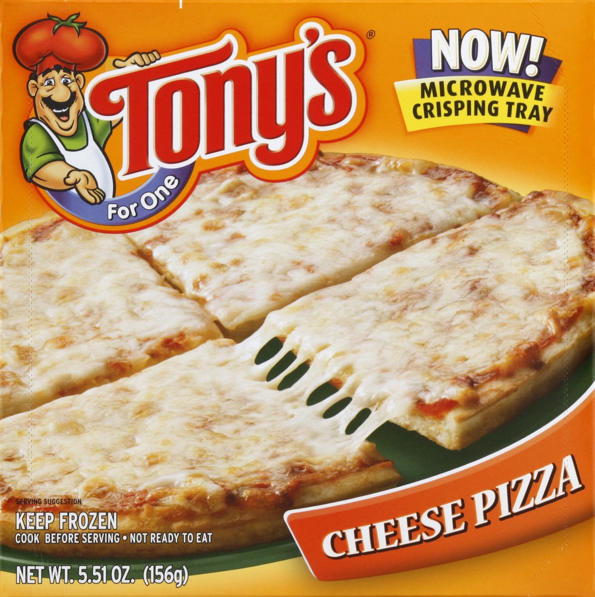 slide 4 of 4, Tony's Pizza For One Cheese, 6.5 oz