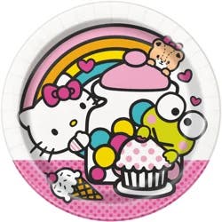 Unique Hello Kitty and Friends 7 inch Plates