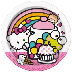 Unique Hello Kitty and Friends 7 inch Plates