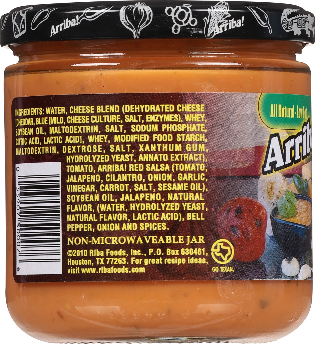 slide 6 of 9, Arriba! Arriba Mild Chile Con Queso, 16 oz