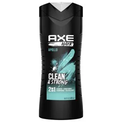 AXE Wash & Care 2-in-1 Shampoo & Conditioner Apollo Wash & Care, 16 oz