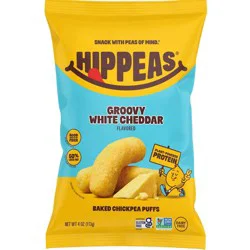 Hippeas Groovy White Cheddar - 4oz