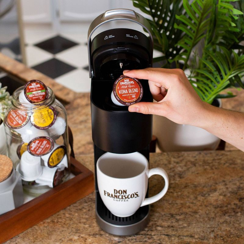 slide 3 of 9, Don Francisco's Butterscotch Toffee Medium Roast Coffee- Single Serve Pod - 24ct, 24 ct