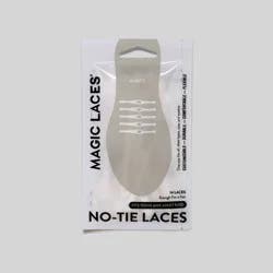 Magic Laces Adult 14pc (1 pr shoes) No Tie Shoe Laces - White
