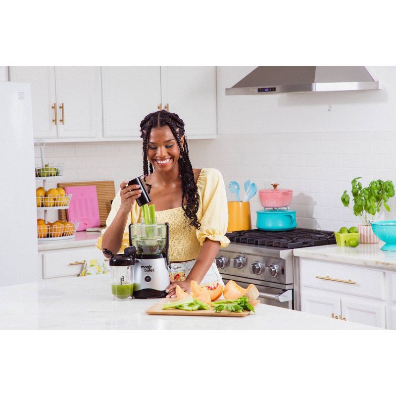 slide 7 of 10, Magic Bullet Mini Juicer with 16 oz Juice Cup, 16 oz