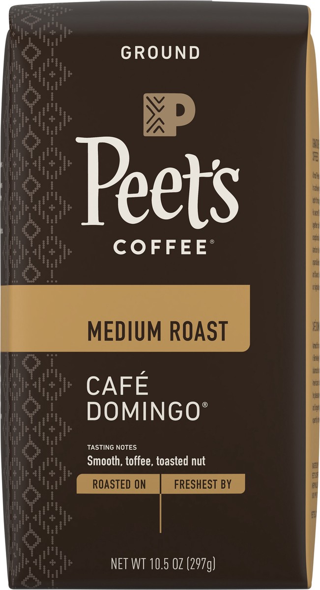 slide 2 of 9, Peet's Coffee, Café Domingo, Medium Roast Ground Coffee- 10.5 oz, 10.5 oz
