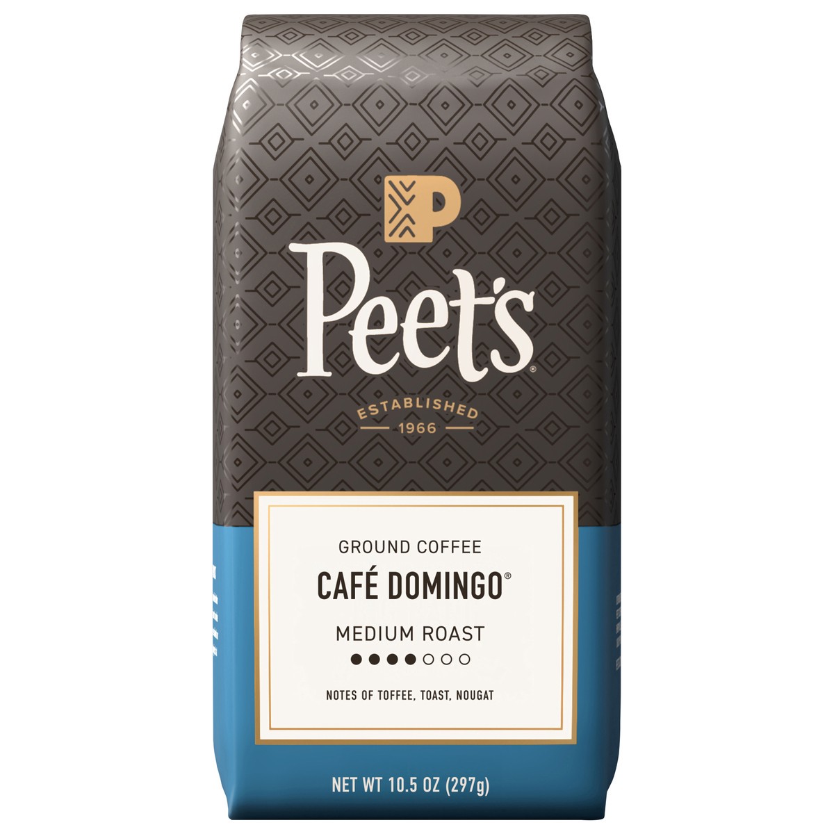 slide 1 of 9, Peet's Coffee Café Domingo Medium Roast Ground Coffee - 10.5 oz, 10.5 oz