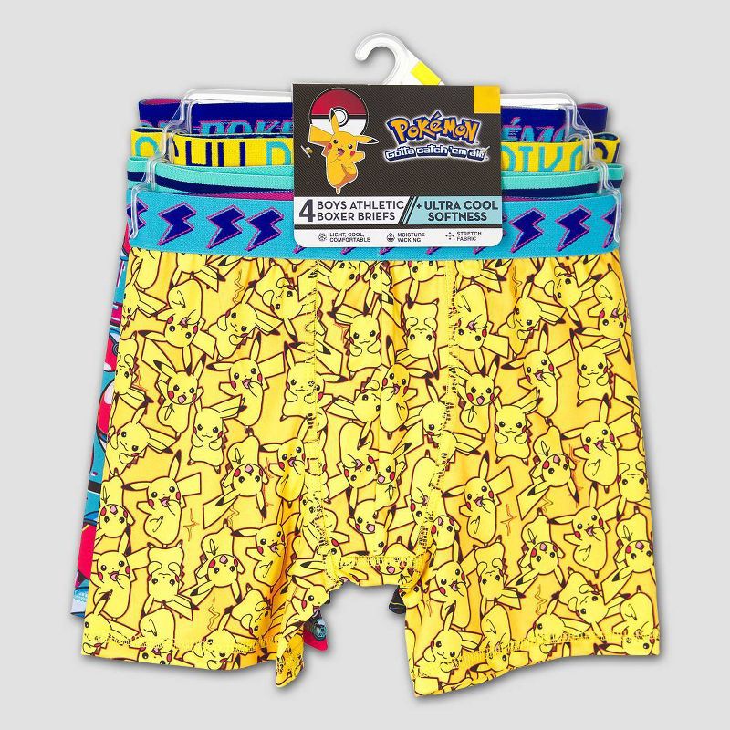 Boys' Pokemon 4pk Underwear - 4