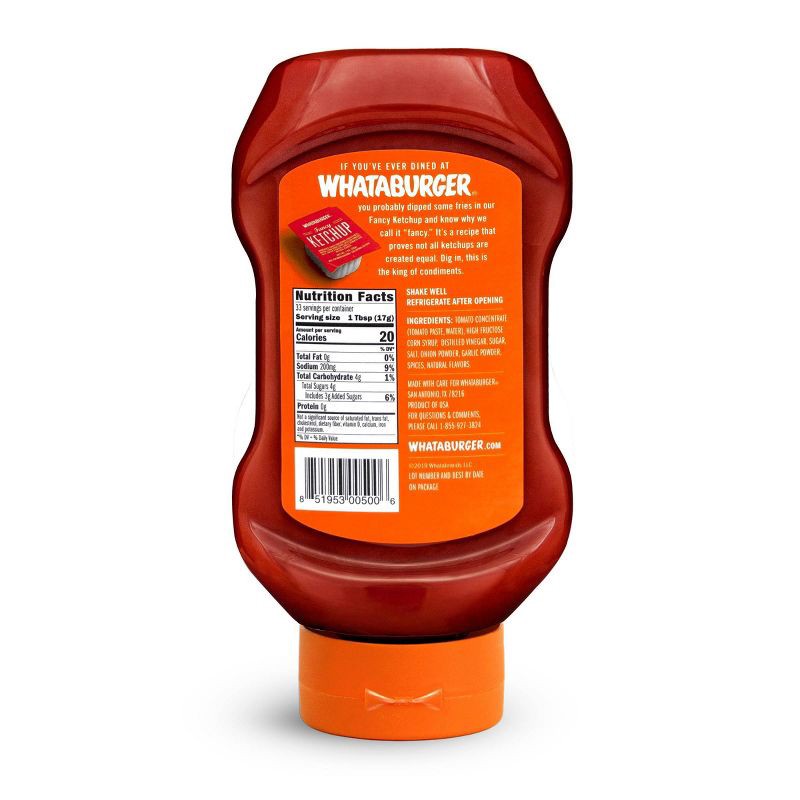 slide 2 of 3, Whataburger Fancy Ketchup - 20oz, 20 oz