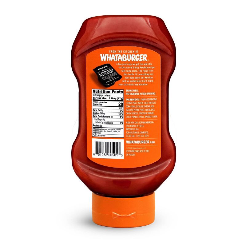 slide 2 of 3, Whataburger Spicy Ketchup - 20oz, 20 oz