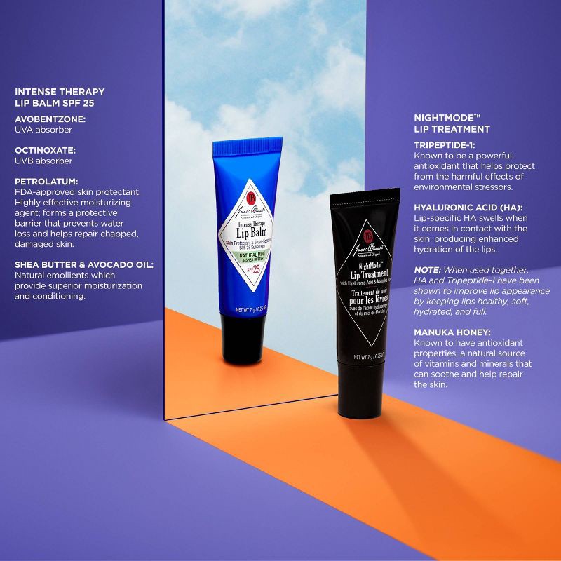 slide 5 of 5, Jack Black Exclusive Lip Duo - 1oz/2ct - Ulta Beauty, 2 ct; 1 oz