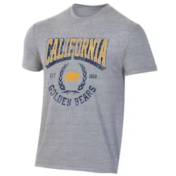 NCAA Cal Golden Bears Men's Gray Triblend T-Shirt - M