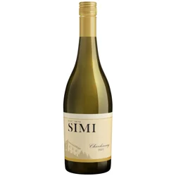 SIMI California Chardonnay White Wine, 750ml Bottle