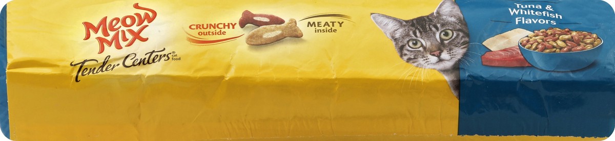 slide 4 of 6, Meow Mix Dry Cat Food Tender Centers Tuna & Whitefish, 13.5 lb