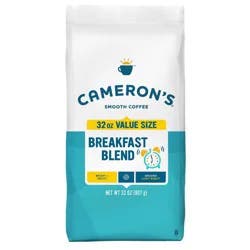 Cameron's Coffee Cameron's Breakfast Blend Ground Light Roast Coffee - 32oz