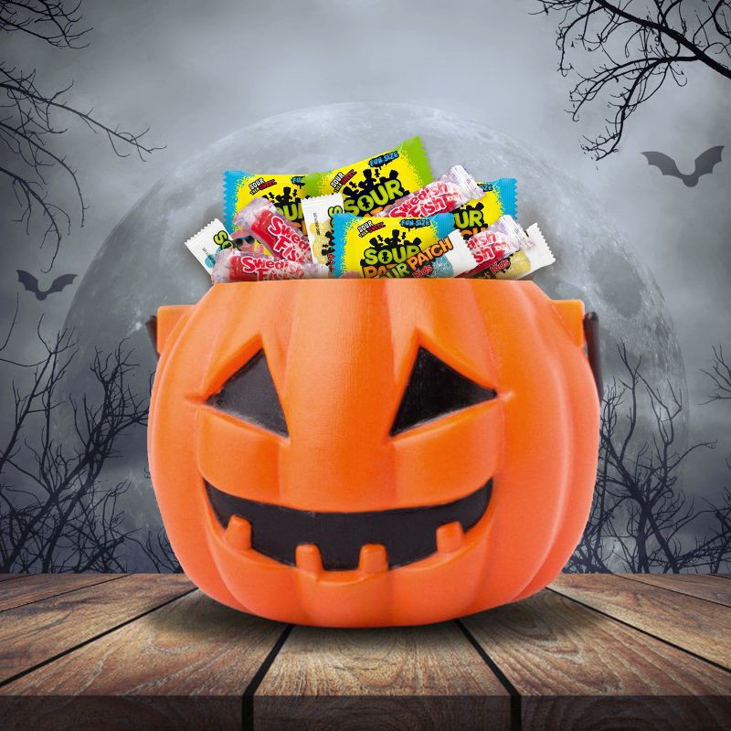 slide 5 of 13, SOUR PATCH KIDS, Swedish Fish Halloween Candy - 49.12oz, 49.12 oz