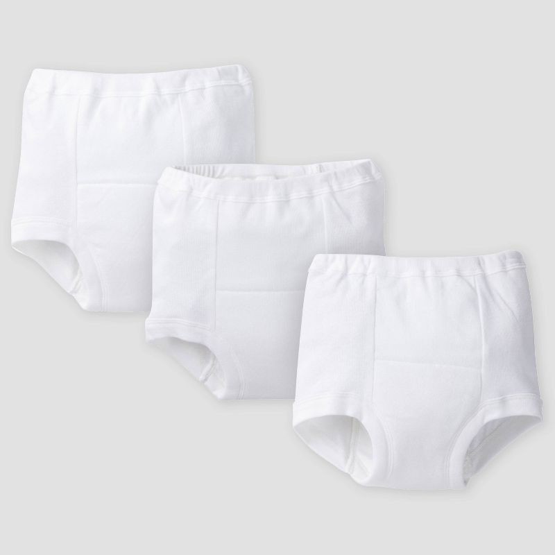 Gerber Toddler 3pk Training Pants - White 2T 3 ct