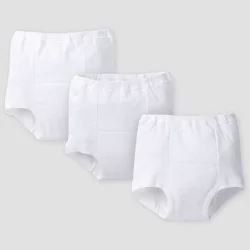 Gerber Toddler 3 Pack Training Pants - White 2T 3 ct